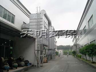 鍋爐袋式煙塵處理塔案例